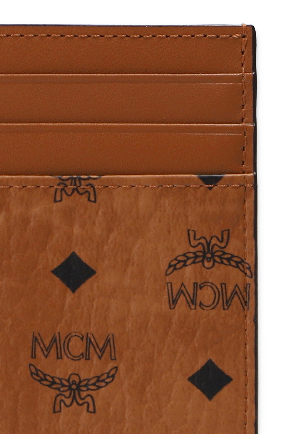 MCM N/S sale Logo Metal Card Case